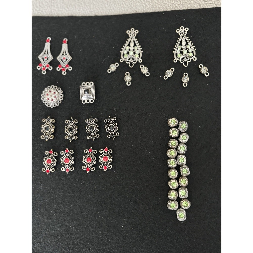 jewelry Making Lot Earring Bracelet Magnetic Clasps High Quality Vintage